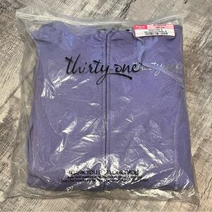 Thirty-One Violet Women's Zip Up Hoodie